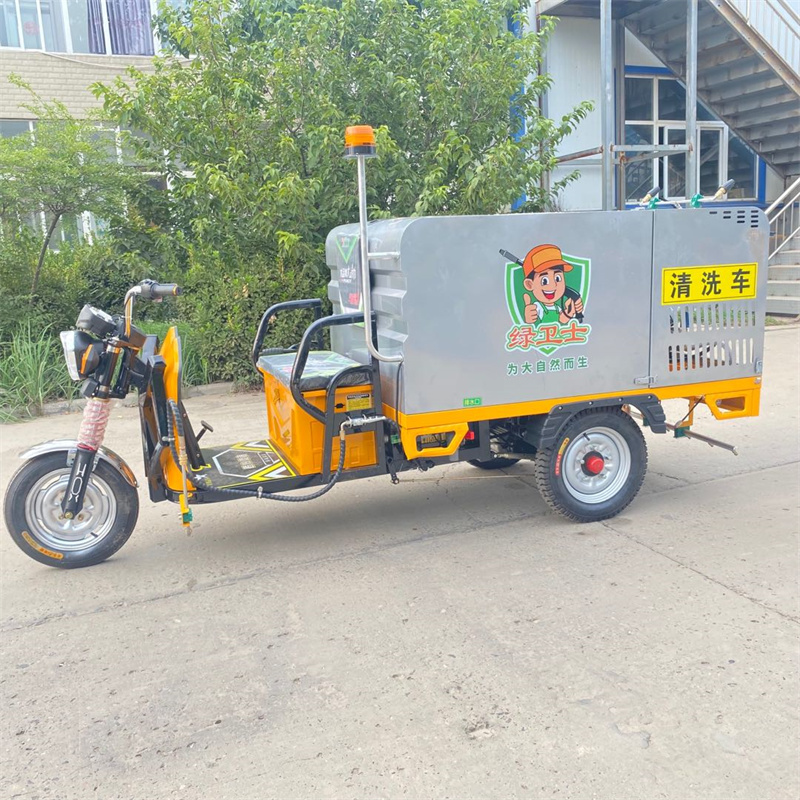随州电动高压冲洗车CX700A（不锈钢箱体）
