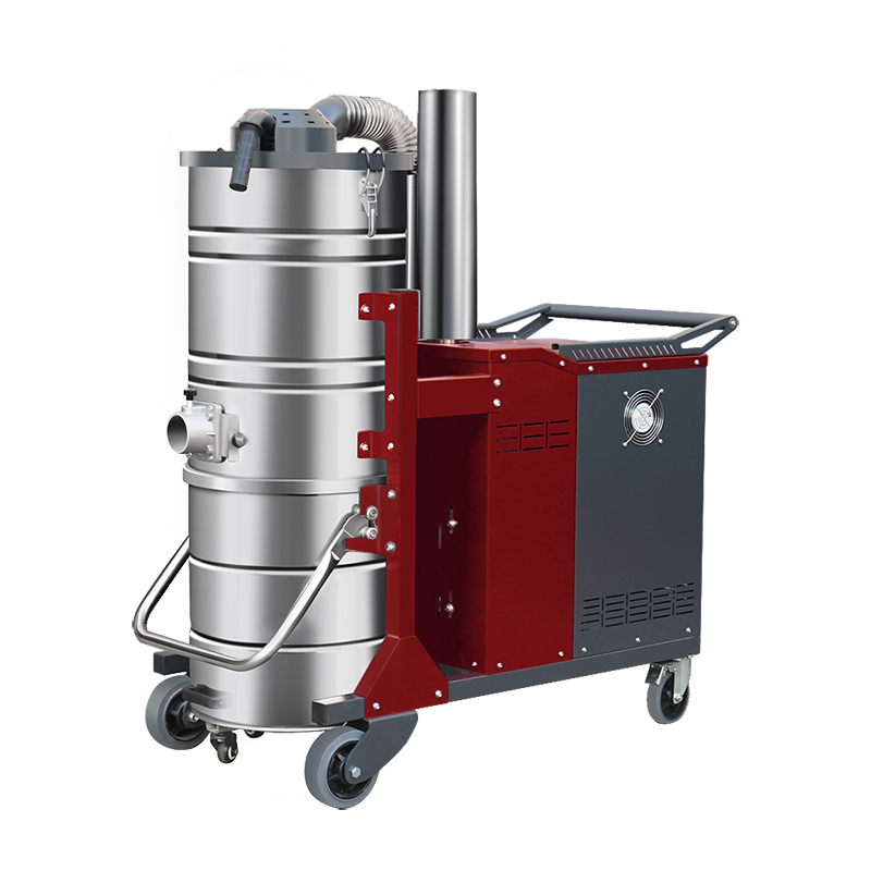 随州坦洁380V 双桶手动反吹工业吸尘器X8系列